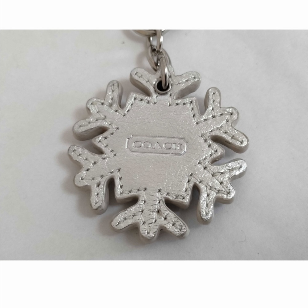 Coach Silver Snowflake Charm - Picture 4 of 8